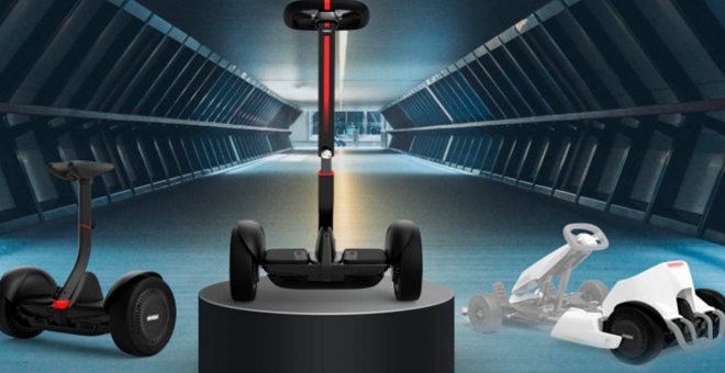 Ninebot S Max, vuelve el Segway de toda la vida, con volante y opción de convertirse en un kart eléctrico