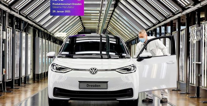 Volkswagen inicia la producción del ID.3 en Dresden tras dejar de fabricar el e-Golf