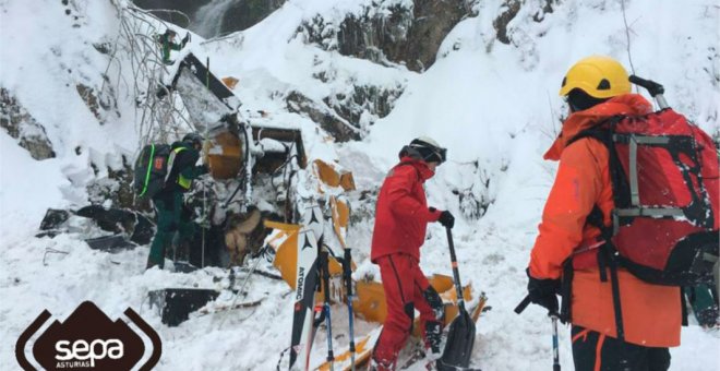 Andecha pide a Fiscalía qu'investigue la muerte de los operarios na avalancha del Puirtu Braña
