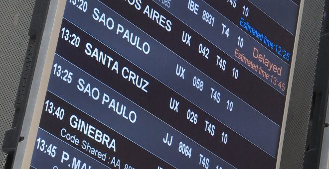 Así ha sido el primer día de restricciones de vuelos desde Brasil