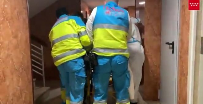 SUMMA 112 traslada a un hombre al hospital tras un accidente con una radial