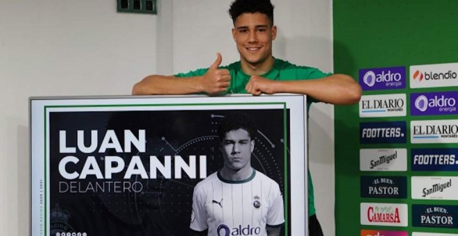 Luan Capanni: "A la hora de firmar el contrato no miré si el equipo estaba en Segunda o en Segunda B"