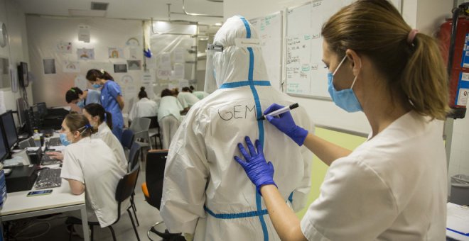 La ocupación hospitalaria y en UCI sigue bajando en Cantabria, que suma otra muerte y 136 nuevos casos positivos