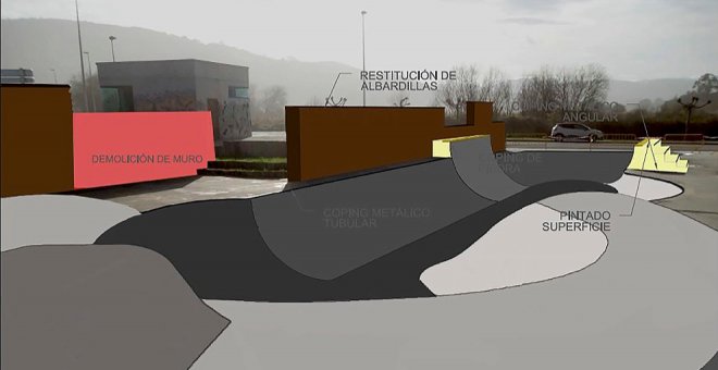 Noja renovará las pistas de skate, la pista polideportiva y el frontón de Trengandín