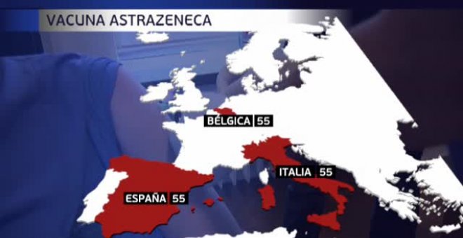 España administrará la vacuna de AstraZeneca solo a menores de 55 años