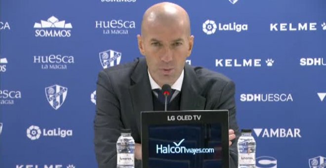 Zidane: "Era muy importante sumar hoy. Es una buena victoria para nosotros"