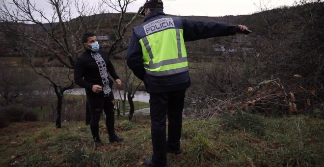 Autoridades vigilan la frontera con Portugal en el río de Onor