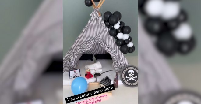 Tamara Gorro disfruta de una fiesta de pijamas junto a sus hijos