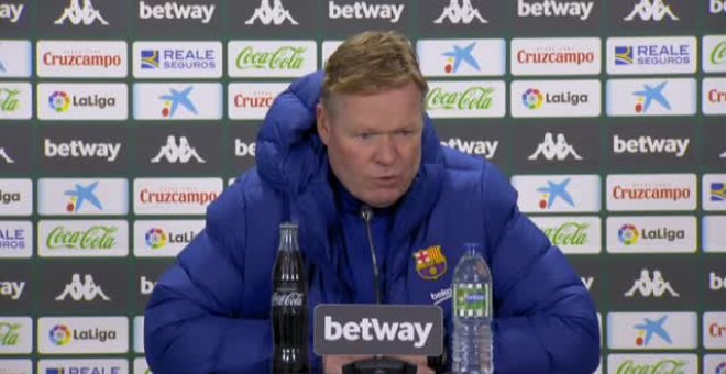 Koeman: "Messi es un jugador vital para este equipo"