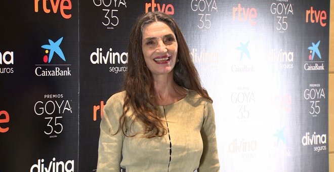 Ángela Molina, Goya de Honor, confía en que "el cine no morirá nunca"