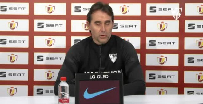 Lopetegui a Bordalás: "La única víctima que ha habido aquí es Lucas Ocampos"