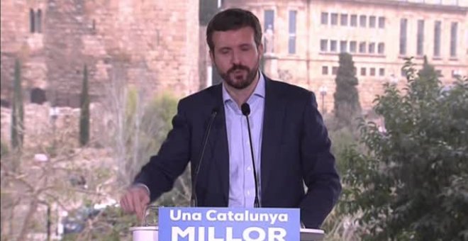 Casado: "Sánchez debe cesar hoy mismo a Pablo Iglesias"