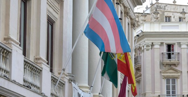 El Partido Feminista se desmarca en el último minuto de un acto contra la ley ‘trans’ que convocó junto a un grupo ultra