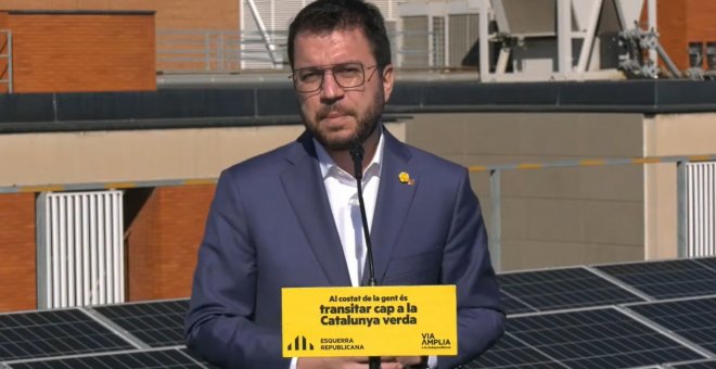 Aragonès (ERC) defiende el compromiso de no pactar con el PSC