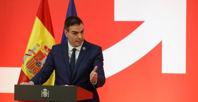 Sánchez: "En una democracia plena resulta inadmisible el uso de la violencia"