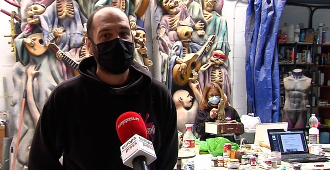 Artesanos del Carnaval de Cádiz: "Existe en el aire una tristeza generalizada"