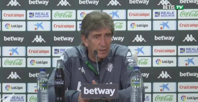 Pellegrini advierte que el partido ante el Villarreal es "de seis puntos"