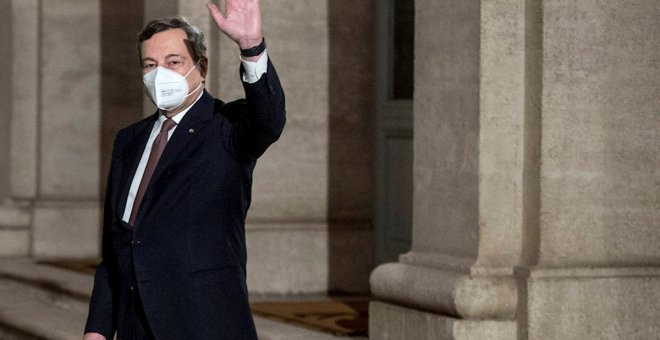 Draghi acepta formar Gobierno y presenta su lista de ministros
