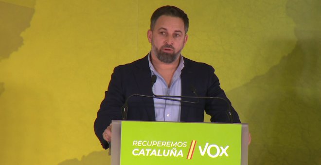 Abascal afirma que la campaña que ha vivido Vox ha sido "tolerada y jaleada"