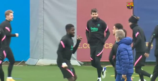 Piqué vuelve para la Champions