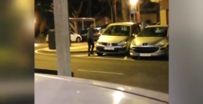 Un barrendero impide el robo de un coche en Málaga