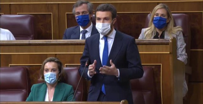 Sánchez pide a Casado que abandone "el camino de la perdición" por su "complejo" con la ultraderecha