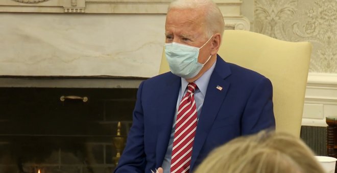 Biden promete vacunar a todos los estadounidenses que lo deseen a finales de julio