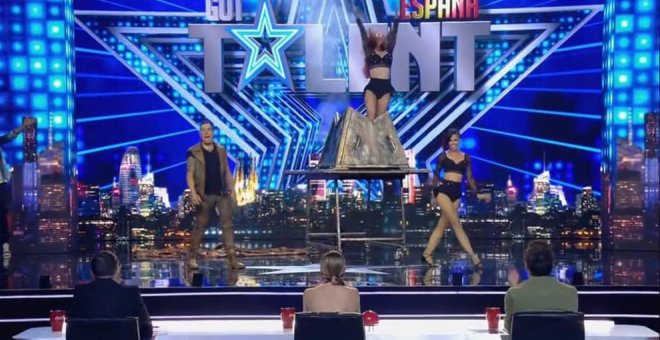 El cántabro Raúl Alegría sorprende con su magia en el plató de Got Talent