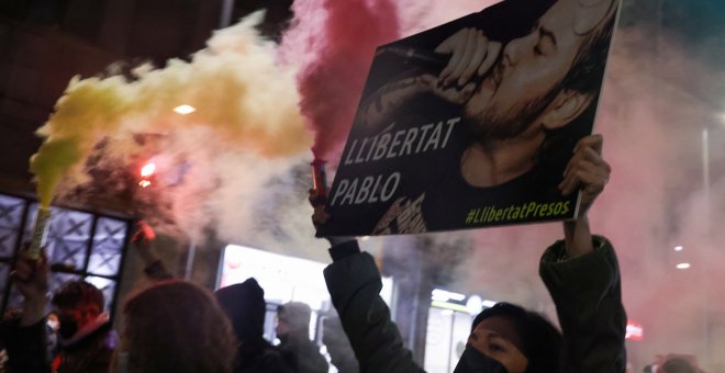 Catalunya refuerza la seguridad ante la previsión de nuevas protestas por el encarcelamiento de Pablo Hasél