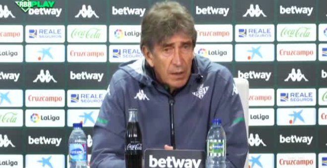 Pellegrini: "El Getafe juega al límite del reglamento"