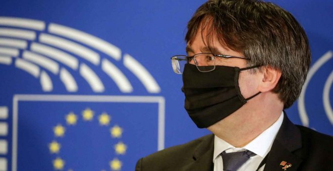 Puigdemont pide a la Eurocámara no aceptar la "presión española" para levantarle la inmunidad
