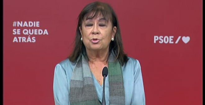 El PSOE expresa su "rotunda condena" a los actos violentos en las manifestaciones por Hasél