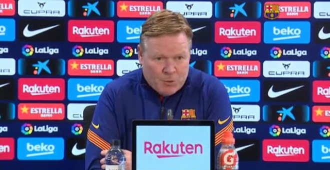 Koeman sobre Haaland: "Tengo mis ideas para el futuro, pero tengo que esperar a que haya un presidente"