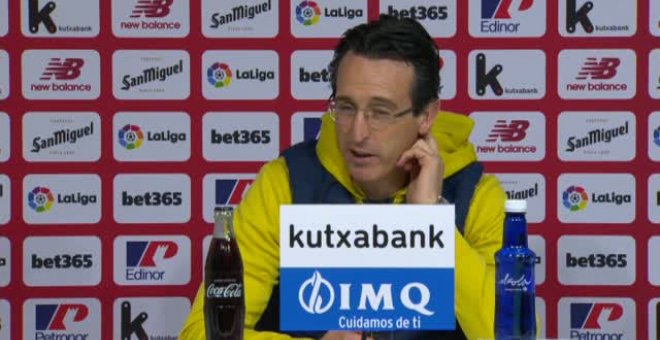 Emery: "Los empates sin victorias quedan reducidos a pocos puntos para lo que queremos"