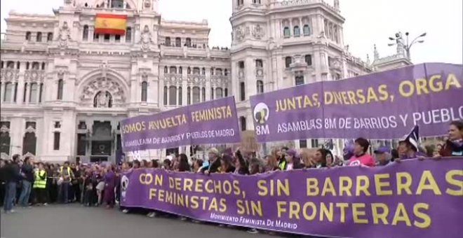 La Delegación de Gobierno da luz verde a las manifestaciones del 8M en Madrid con condiciones