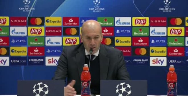 Zidane: "No hicimos un gran partido pero es un buen resultado"