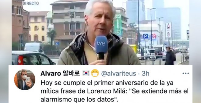 Un año de las palabras de Lorenzo Milá sobre el coronavirus, antes de los 'capitanes a posteriori'