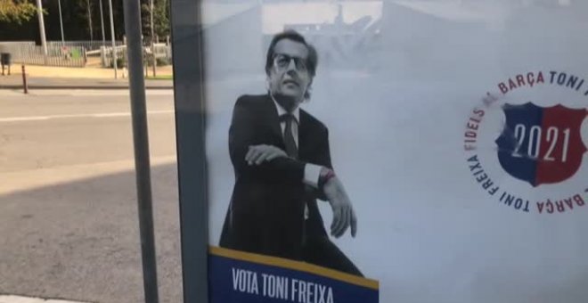 Toni Freixa utiliza a Florentino Pérez en su último acto de la campaña para elecciones del Barcelona