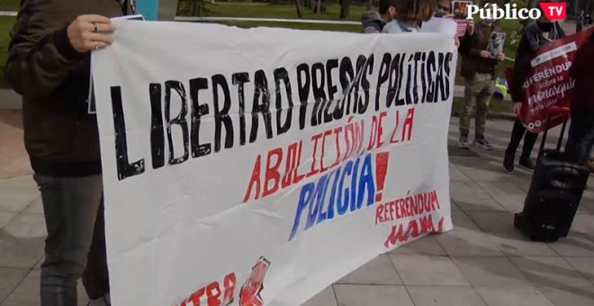 La juventud protesta: "No solo es Pablo Hasél, es también el 40% de paro"