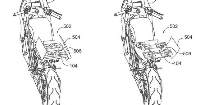 Honda patenta una moto eléctrica con un dron incorporado, ¿para qué sirve?