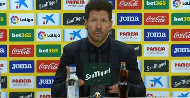 Simeone, sobre Joao: "Me encantan los jugadores rebeldes"