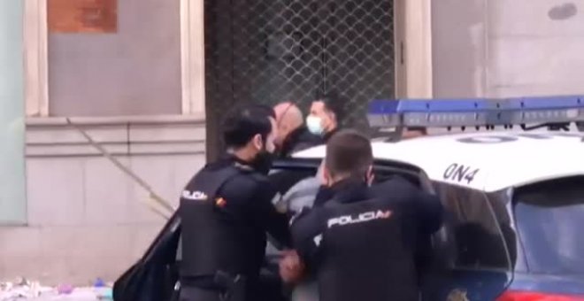 Espectacular persecución policial en pleno centro de Madrid