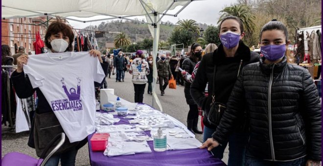 Las feministas calientan motores para el 8M