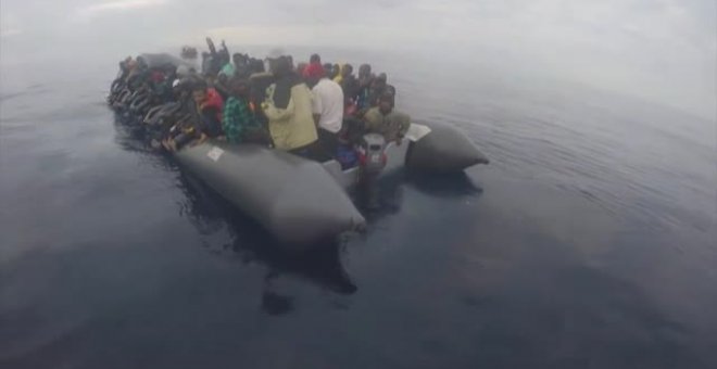 La ONG Sea-Watch rescata durante el fin de semana a 363 inmigrantes frente a las costas de Libia