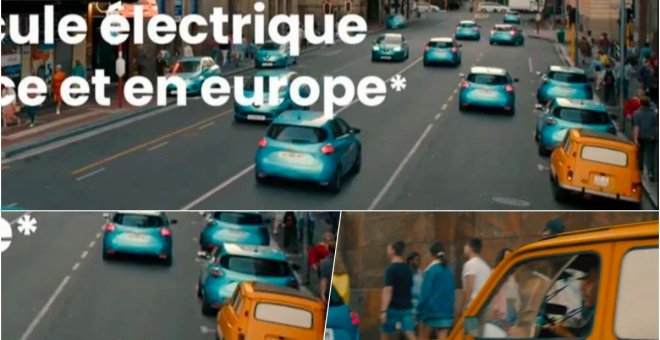 Renault calienta el ambiente ante la llegada del Renault 4 eléctrico mostrando el 4L en un anuncio publicitario