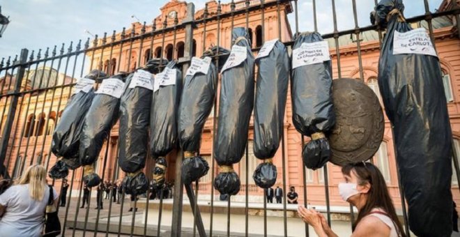 Bolsas mortuorias: la macabra derecha argentina