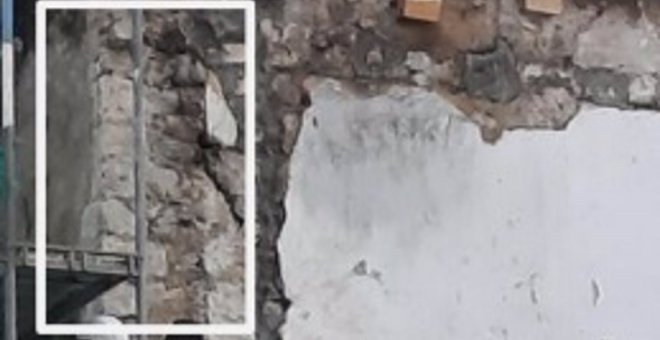 Aparecen restos de una posible torre medieval en el Palacio de Chiloeches