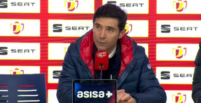 Marcelino: "Estos jugadores han entrado en la historia"