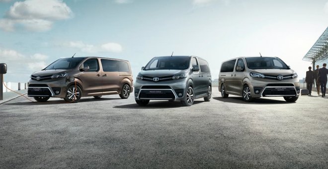 Toyota anuncia los precios para España de la Proace Verso Electric, su furgoneta eléctrica de pasajeros de gran tamaño