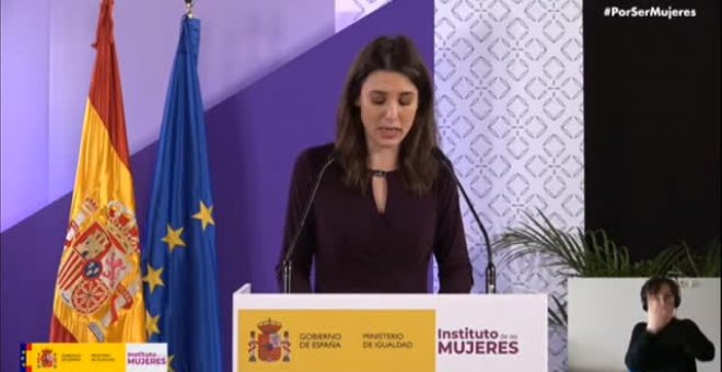 Montero: "La agenda de cambio que España necesita es la agenda feminista"